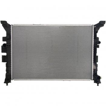 Radiador de refrigeración del motor NRF 59361 - Longitud núcleo 640 mm, Ancho núcleo 429 mm, Profundidad núcleo 16 mm