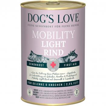Dog's Love Light Articulaciones grain free Vacuno para Perros