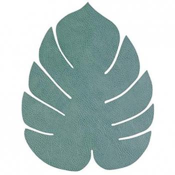 Lind 989949 monstera leaf mantel individual 37 x 44 cm color verde pastel