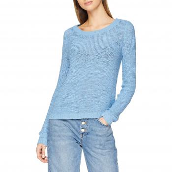 ONLY NOS Onlgeena XO L/s Pullover Knt Noos, suéter para Mujer, Azul Allure, 38
