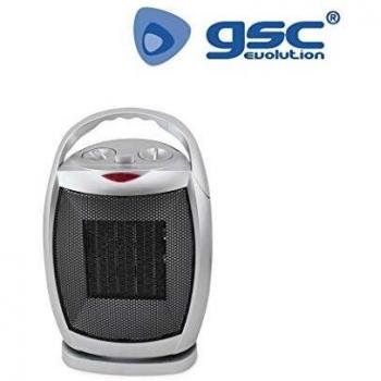 Calefactor vertical cerámico giratorio 750W/1500W