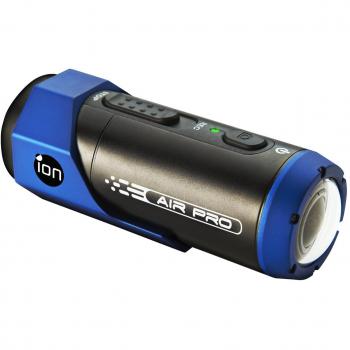 iON Air Pro Plus - Videocámara deportiva Full HD de 5 Mp, negro/azul - incluye accesorios