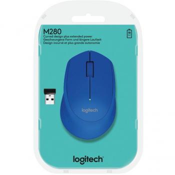 Logitech 910004294 raton optico rf inalambrico pcordenador portatil ambidextro nano color azul