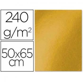 Liderpapel - Cartulina 50 X 65 Cm 240G/M² Oro Viejo