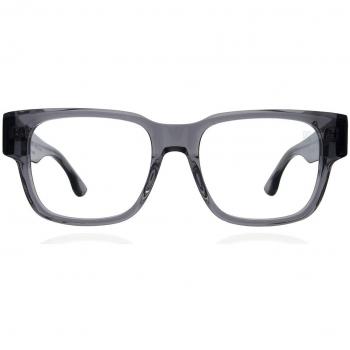 Anna-Karin Karlsson COCO POEMS Grey White Gold Women's Clear Eyeglasses Size 57 - Blue Light Block Available