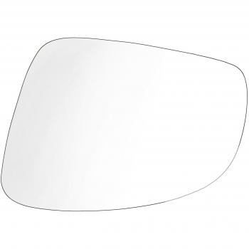 Cristal de espejo asférico izquierdo para retrovisor exterior Skoda Roomster y Fabia - VAN WEZEL 7627831