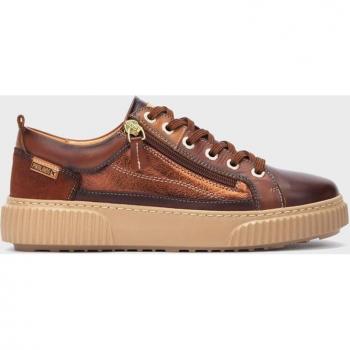 Zapatillas de piel para mujer Pikolinos RIELLS W4Z con suela extraligera y plantilla acolchada