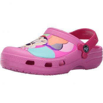 Crocs Creative Crocs Minnie Colorblock Clog Kids, Niñas Zueco, Rosa