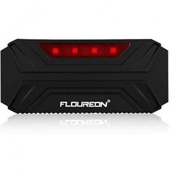 FLOUREON T3 Plus - Jump Starter de 18000mAh, Pack de emergencia para arranque de coche