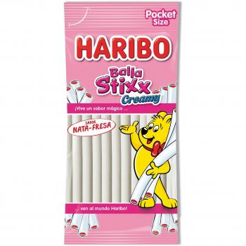 HARIBO BALLA STIXX CREAMY 18 BOLSAS REGALIZ CREMA