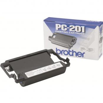 Brother PC-201 Black Thermal Transfer Ribbon Cartridge
