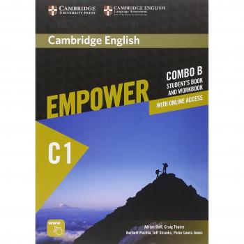 Combo B de Cambridge English Empower Advanced con Evaluación Online