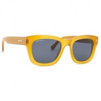 Dsquared2 D2 0012/S FT4 IR 52 Sunglasses - Yellow, Male, Size: 52 MM