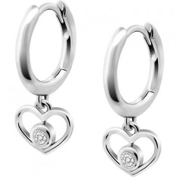 Pendientes Corazón Time Road WS03268 Plata Mujer