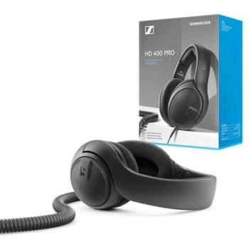 Sennheiser HD 400 Pro Open-Back Dynamic Studio Reference Headphones for High Definition Audio Production