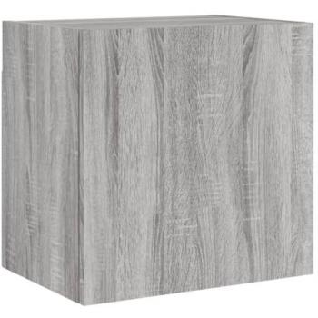 Mueble TV Multimedia Sonoma 40,5 x 30 x 40 cm - Estante Suspendido para Comedor, Salón y Dormitorio en Color Gris