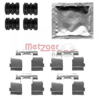 Kit de accesorios para pastillas de freno METZGER 109-1835 para Dacia y Renault (Clio 2, Twingo 2, Sandero I, Logan I)