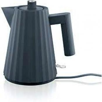 Alessi Plissè MDL06/1 G - Hervido Eléctirco de Diseño en Resina Termoplástica, 100 cl, Gris