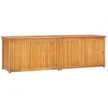 vidaXL Garden Box 175x50x55 cm Solid Wood Teak