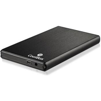 Coolbox Slimchase 2520 - Carcasa externa para discos duros de 2.5″, color plata