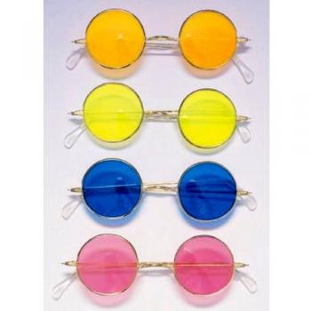 Gafas Hippie Con Cristales De Colores Surtidos