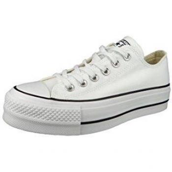 Converse Women's Chuck Taylor All Star Lift Low Sneakers - White - Size 37.5