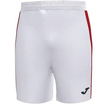 Short de fútbol Joma Maxi hombre/niño blanco rojo