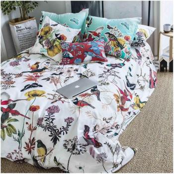Funda Nórdica Multicolor Birds of Paradise 220 x 220 cm