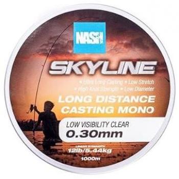 Línea de Pesca Monofilamento Nash Highline 12lb 0,30mm 1000m Transparente