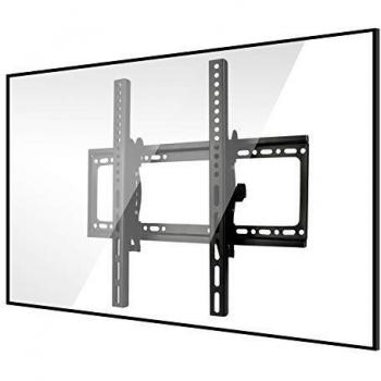 Soporte de TV para 26’’ a 55’’ Television de pantalla plana, Sendowtek VESA Máx 400x400mm Soporte Pared Brazo TV de pantalla plana para LED/LCD/PDP con Carga de 45 kg, Ángulo ajustable de -5° a +15°