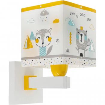 Aplique de pared infantil Hello Little animales bosque