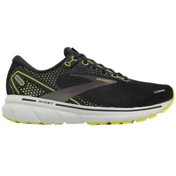 Brooks Men's Ghost 14 Running Shoes - Black/Nighlife/Spa Blue