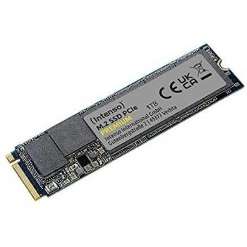 Intenso SSD M.2 de 1 TB PCIe Premium, hasta 2100 MB/s, PCI Express Gen.3 x 4 NVMe 1.3, Unidad de Estado sólido.