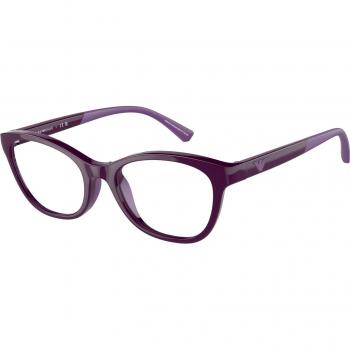 Emporio Armani EK3204 5115 Kids Cat Eye Glasses Violet Transparent