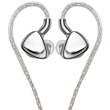 Auriculares FiiO FX17 Intra-auriculares Tribrid con 13 Drivers, Diseño en Titanio y Almohadillas Ajustables