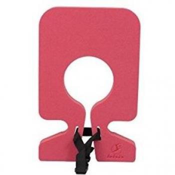 Collar de flotación Leisis rojo para niños, diseñado para proporcionar seguridad y comodidad en el agua, fabricado con materiales duraderos y resistentes al desgaste, cuenta con un sistema de ajuste fácil y seguro, ideal para uso en piscinas y playas