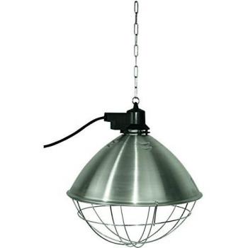 Lámpara Infrarroja Kerbl de 35 cm con Protector, Cable de 5 m, Potencia 250 W, Ideal para Aves y Pequeños Animales