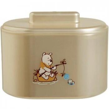 Bebe-jou Adorable Pooh - Caja para bastoncillos de algodón, color nacarado