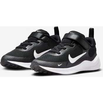 Nike Revolution 7 Zapatillas Unisex para Niño/a pequeño/a - Negro - Talla: 28.5 - Material: Poli