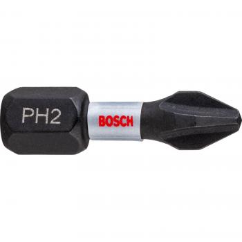 Bosch Impact Control Torsion Phillips Screwdriver Bits PH2 25mm - Pack of 2