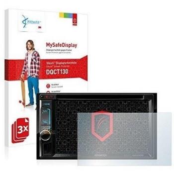 3x Vikuiti MySafeDisplay Protector de Pantalla DQCT130 de 3M para Kenwood DNX4150BT