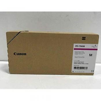 Canon pfi706 m cartucho de tinta para impresoras magenta magenta alto 595 1035 c 1535 c si