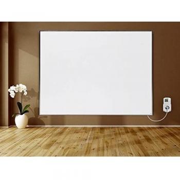 TROTEC Panel calefactor infrarrojo TIH 1100 S - Calefactor eléctrico de pared, potencia de 1100 W, tecnología infrarroja, diseño elegante y moderno, eficiente energéticamente, fácil instalación en interiores,
