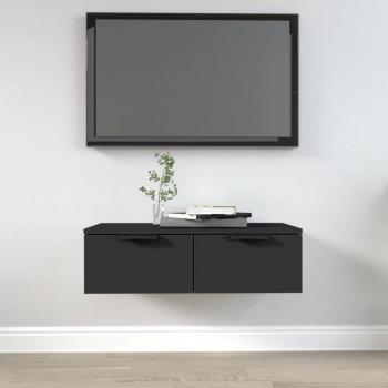 Mueble de pared negro 68x30x20 cm madera multicapa vidaXL