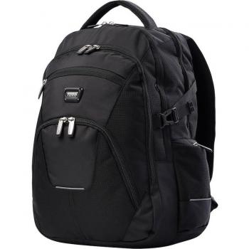 Mochila Ejecutiva Totto Polixan 2.0 Porta PC 15,4 - Color Negro, Diseño Funcional y Ergonómico