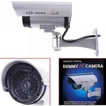 KKmoon Cámara Simulada Falsa Inalámbrico Impermeable Sistema de Vigilancia IR LED