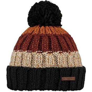 Barts Wilhelm Beanie Hat in Burgundy, One Size