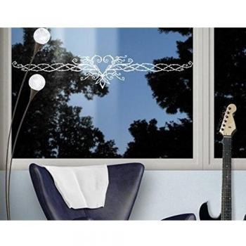 Apalis Vinilo décorativo para Cristal no.1421 Heart of Throns, Farbe:Frosted;Größe:90cm x 475cm