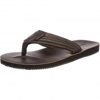JACK & JONES Jfwbob Leather Sandal Java, Chanclas para Hombre, Marrón, 41 EU