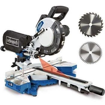SCHEPPACH HM216 Sierra de Inglete Deslizante 2000W 216mm Cortes 340 x 65mm